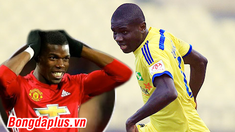 Xuất hiện cầu thủ đen đủi không kém Pogba ở V.League 