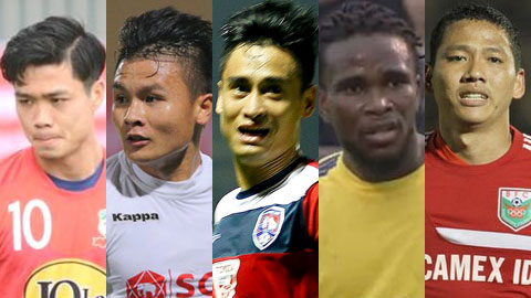 5 cầu thủ đáng chú ý tại vòng 8 V.League: Không thể thiếu Công Phượng và Quang Hải