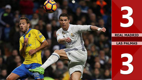 Real Madrid 3-3 Las Palmas