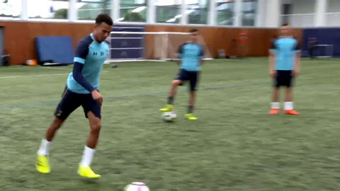 Dele Alli thất bại thảm hại khi học sút phạt như Ronaldo
