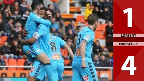 Lorient 1-4 Marseille