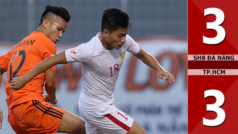SHB Đà Nẵng 3-3 TP.HCM