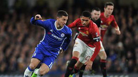 Chỉ mất 7 giây, Hazard solo loại bỏ Smalling và Rojo