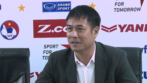 HLV Hữu Thắng đánh giá bàn của Công Phượng là siêu phẩm