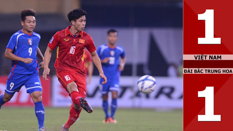 Việt Nam 1-1 Đài Bắc Trung Hoa