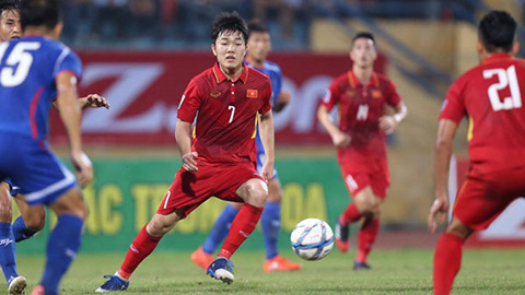 Màn trình diễn của Xuân Trường trước Đài Bắc Trung Hoa