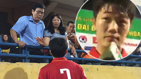 Xuân Trường được gặp bố mẹ nhưng suýt gặp tai nạn khi phỏng vấn 