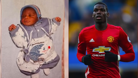 Pogba trông thế nào từ năm 1 tuổi đến giờ?