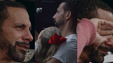 Rơi nước mắt cảnh gà trống nuôi con của Rio Ferdinand