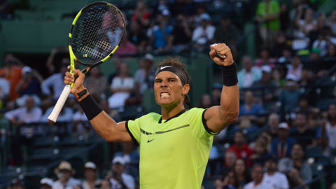 Rafael Nadal 2-0 Nicolas Mahut