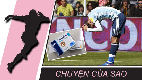 Chuyện của sao 29/3: Cầu thủ Argentina dùng thuốc cường dương trước trận gặp Bolivia