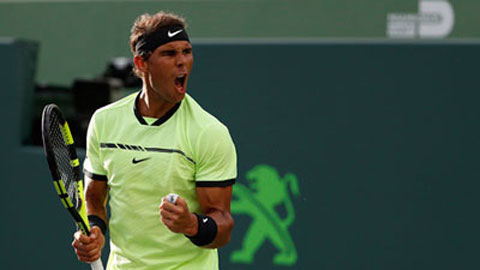 Rafael Nadal 2-0 Jack Sock