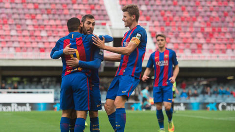 Đàn em Messi, Iniesta hủy diệt đối thủ với tỷ số 12-0