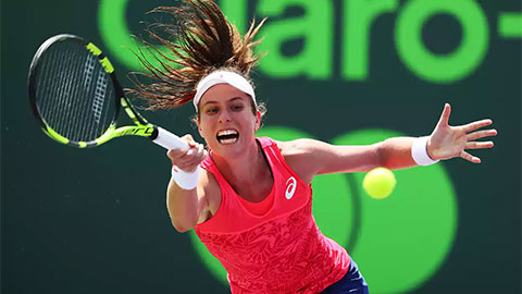 Johanna Konta 2-0 Caroline Wozniacki