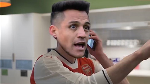 Clip chế: Sanchez, Oezil tính kế đào tẩu khỏi Emirates