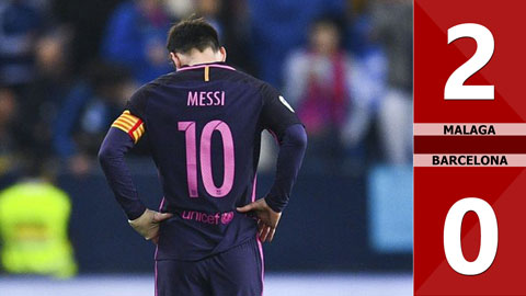 Malaga 2-0 Barcelona