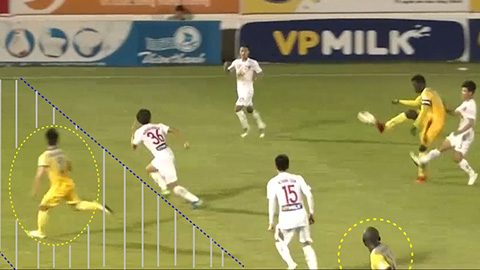 Mổ băng: Bàn thắng ngược dòng của FLC Thanh Hóa có hợp lệ?