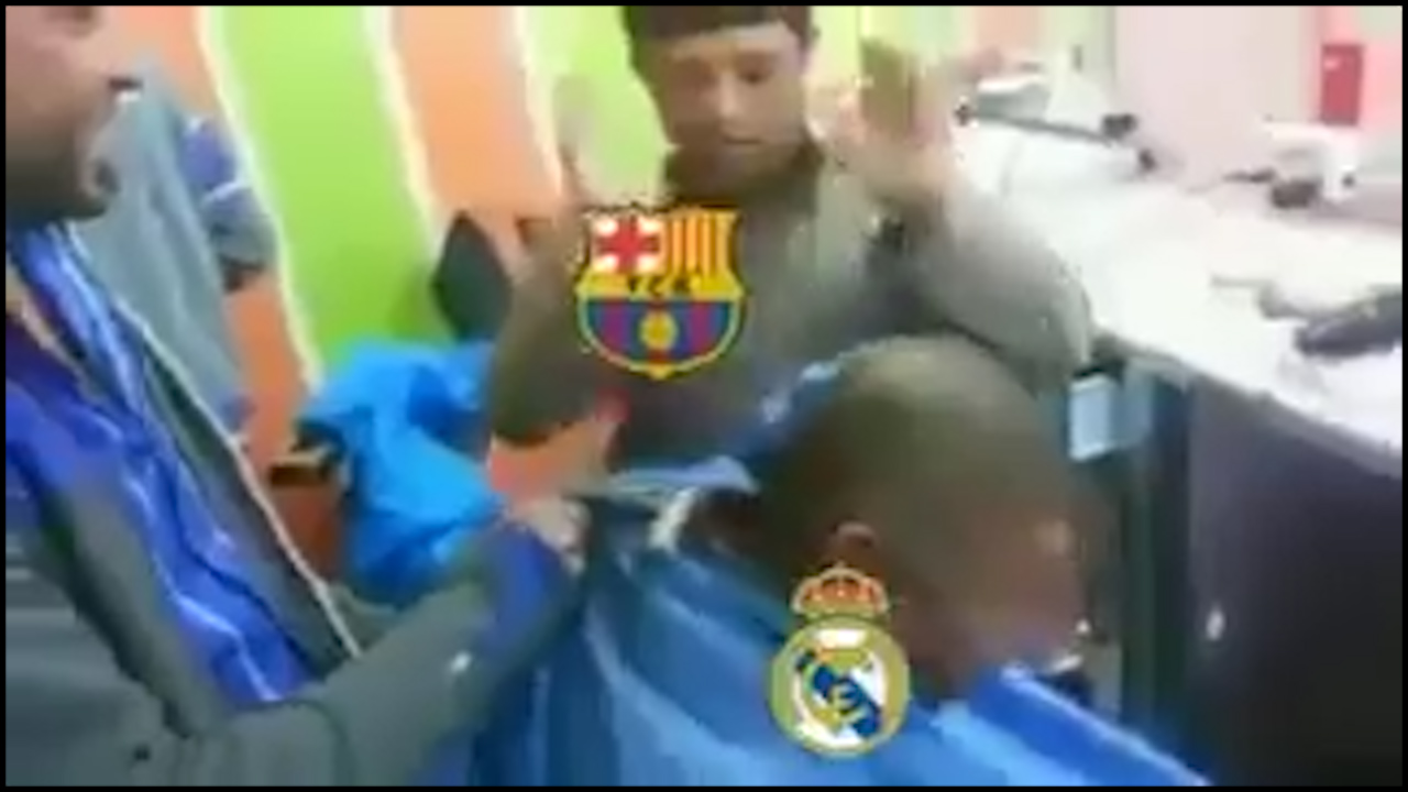 Clip chế: Fan Real bị fan Barca tát tơi tả sau trận thua