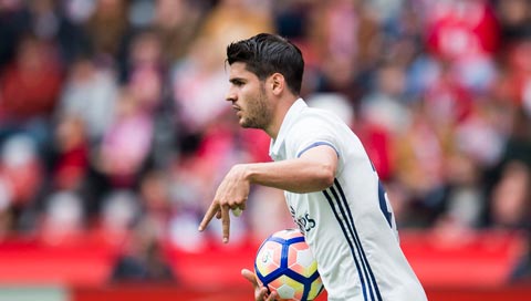 Morata ghi bàn ngay ở phút đầu tiên cho Real