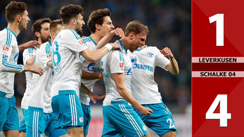 Bayer Leverkusen 1-4 Schalke 04