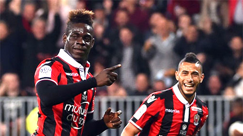 Ghi bàn vào lưới PSG, Balotelli ăn mừng nhẹ nhàng