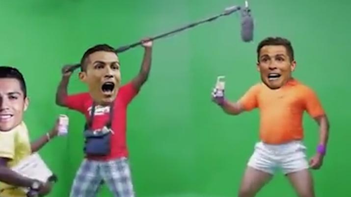 Clip chế: Ronaldo nhảy sexy sau chiến thắng