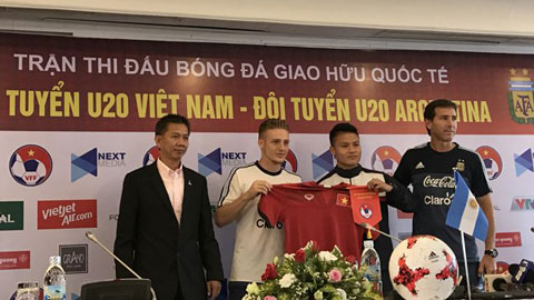  HLV Hoàng Anh Tuấn: Đá với Argentina, U20 Việt Nam được lợi nhiều hơn