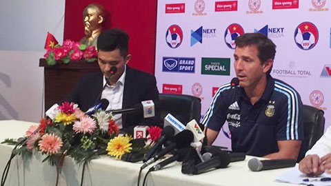 HLV U20 Argentina khẳng định U20 Việt Nam cần phải học thêm nhiều