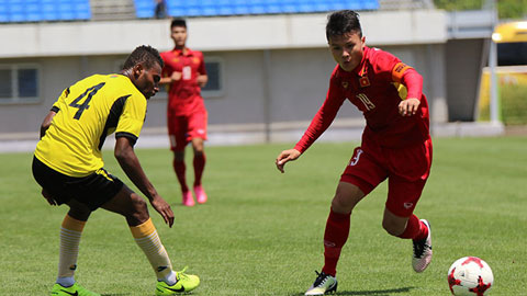 U20 Việt Nam hòa 1-1 với U20 Vanuatu