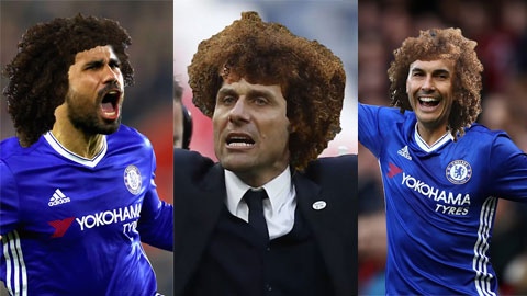 Clip hài: Conte và các học trò ra sao nếu đội tóc của David Luiz