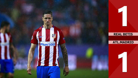 Real Betis 1-1 Atletico Madrid