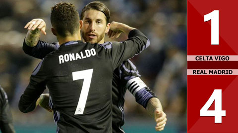 Celta Vigo 1-4 Real Madrid