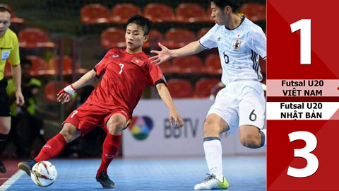 U20 Futsal Việt Nam 1-3 U20 Futsal Nhật Bản