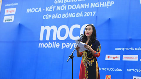 Khai mạc giải bóng đá Moca - Kết nối doanh nghiệp - cúp Báo Bóng đá 2017: Sôi động và nhiều bất ngờ