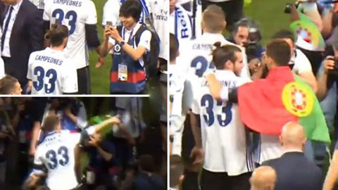 Ronaldo cố tình chơi khăm Bale