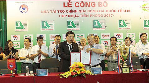 U15 Quốc tế - Cúp Nhựa Tiền Phong 2017: Chờ đợi lứa hậu duệ Đức Chinh, Quang Hải ra mắt