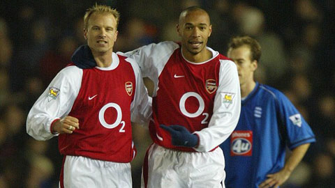 Đội hình xuất sắc nhất mọi thời đại của Arsenal