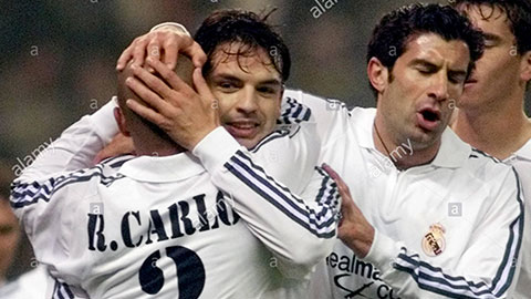 Roberto Carlos treo bóng như thời đỉnh cao để Morientes ghi bàn