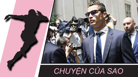 Chuyện của sao 14/6: Ronaldo bị kiện, nguy cơ ngồi tù 5 năm vì trốn thuế
