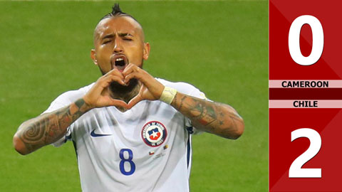Cameroon 0-2 Chile