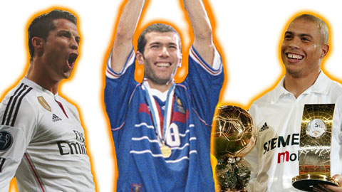 10 cầu thủ xuất sắc nhất lịch sử Real Madrid