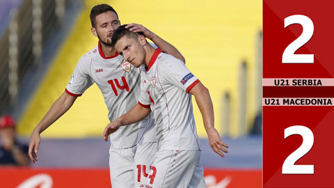 U21 Serbia 2-2 U21 Macedonia