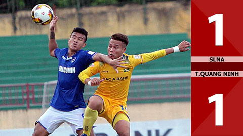 SLNA 1-1 Than Quảng Ninh