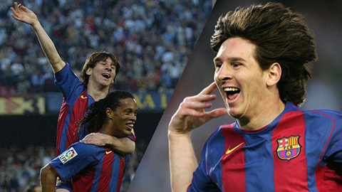 Chiêm ngưỡng lại bàn thắng đầu tiên của Messi cho Barca