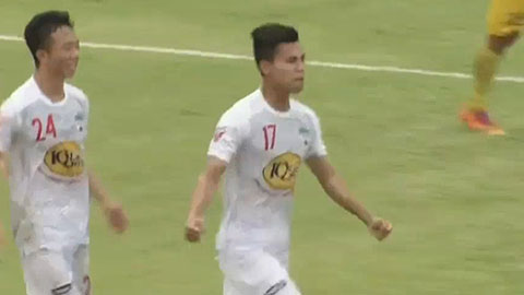 Văn Thanh lập cú đúp (FLC Thanh Hóa 2-2 HAGL)