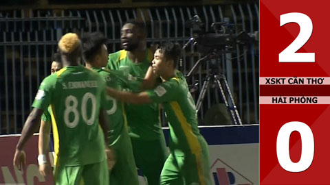 XSKT Cần Thơ 2-0 Hải Phòng 