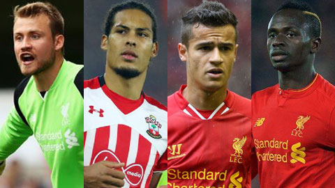 Đội hình trong mơ của Liverpool mùa giải 2017/18