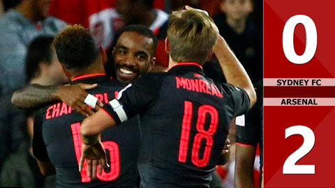 Sydney FC 0-2 Arsenal