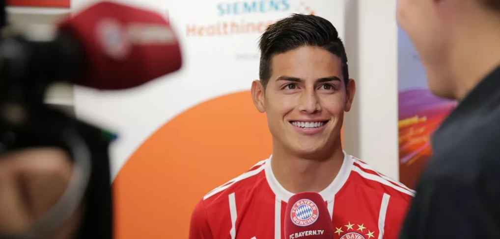 James Rodriguez nói gì ngày ra mắt Bayern?