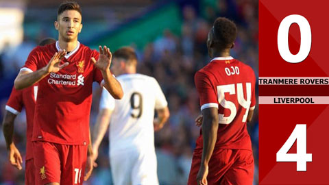 Tranmere Rovers 0-4 Liverpool